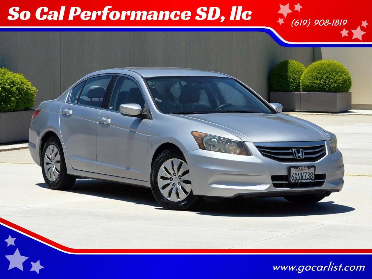 2012 Honda Accord LX — Sedan — 96,360 mi — San Diego, CA