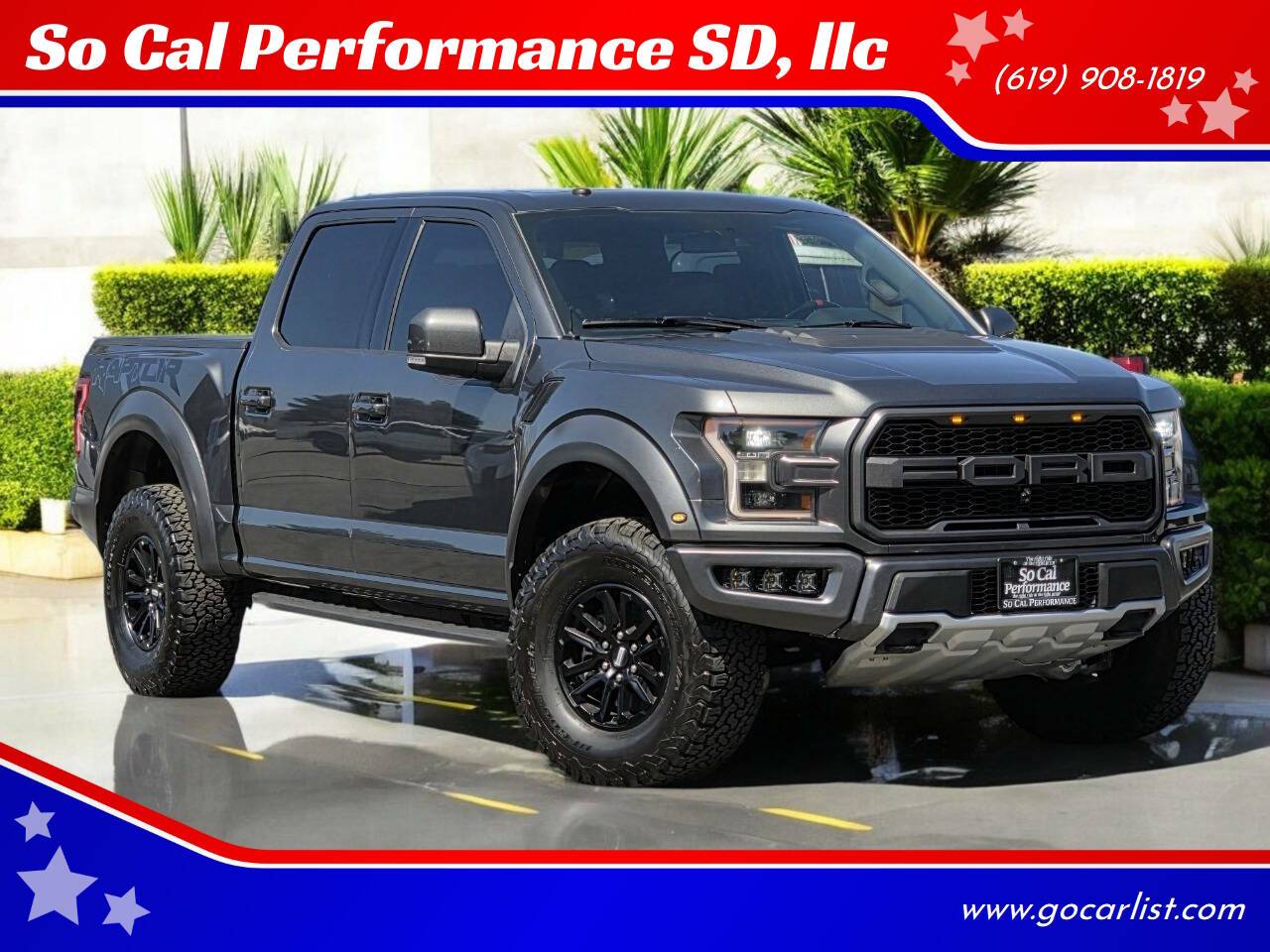 2018 Ford F-150 Raptor — Pickup Truck — 95,793 mi — San Diego, CA