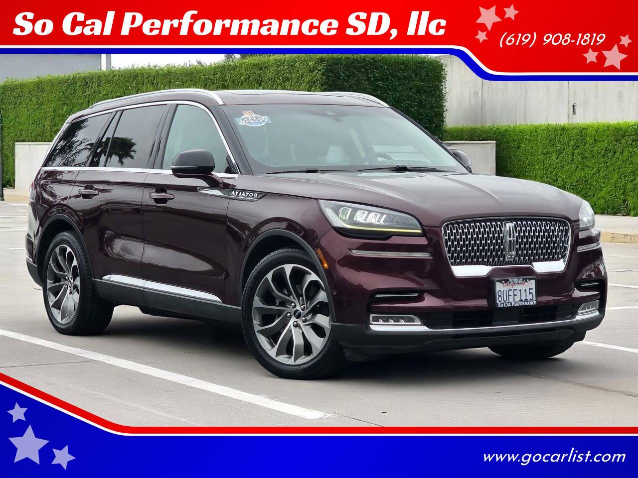 2020 Lincoln Aviator Reserve — SUV — 130,414 mi — San Diego, CA