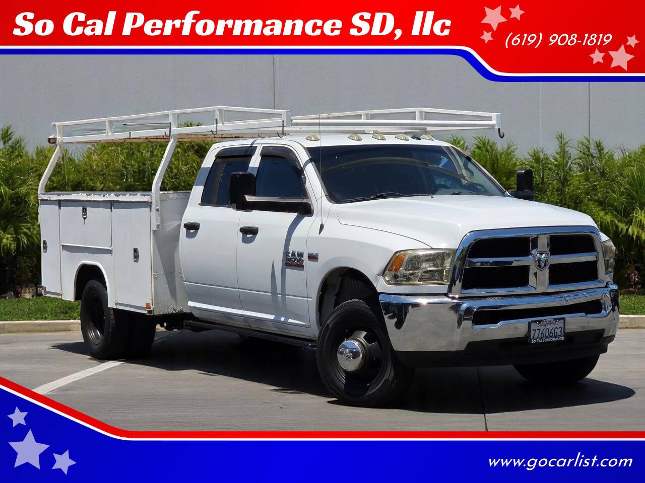 2015 Ram 3500 Chassis Cab Tradesman — Chassis Cab Truck — 148,749 mi — San Diego, CA