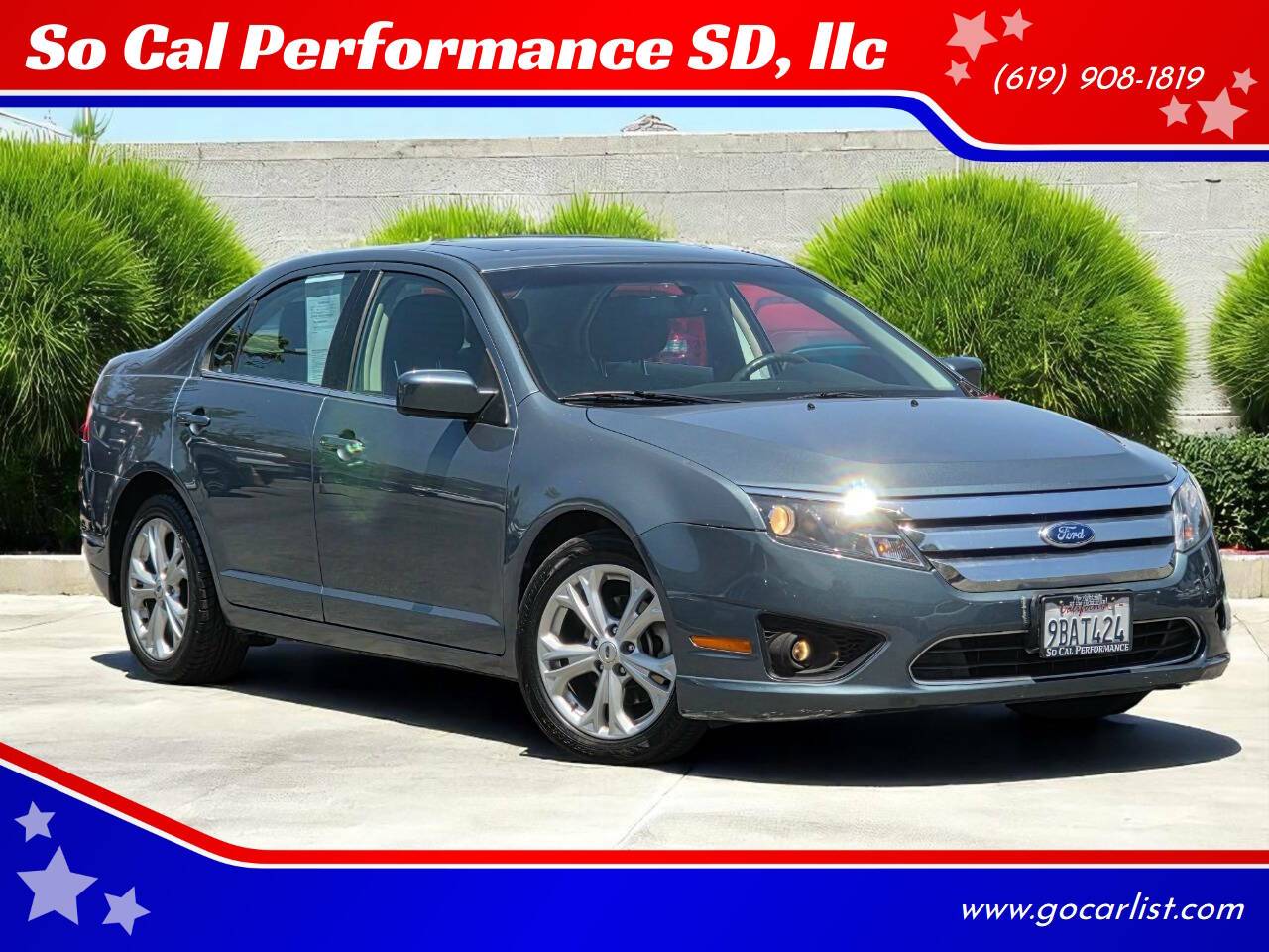 2012 Ford Fusion SE — Sedan — 74,585 mi — San Diego, CA