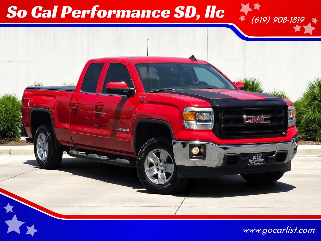 2015 GMC Sierra 1500 SLE — Pickup Truck — 95,820 mi — San Diego, CA