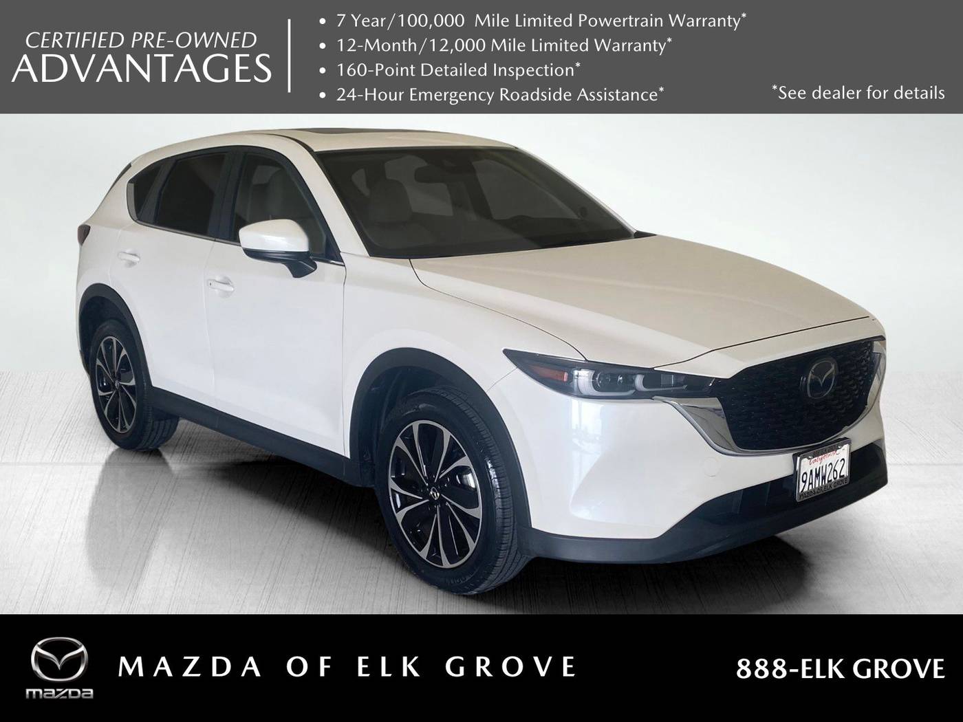 2022 Mazda CX-5 2.5 S Premium Plus — SUV — 42,004 mi — Elk Grove, CA