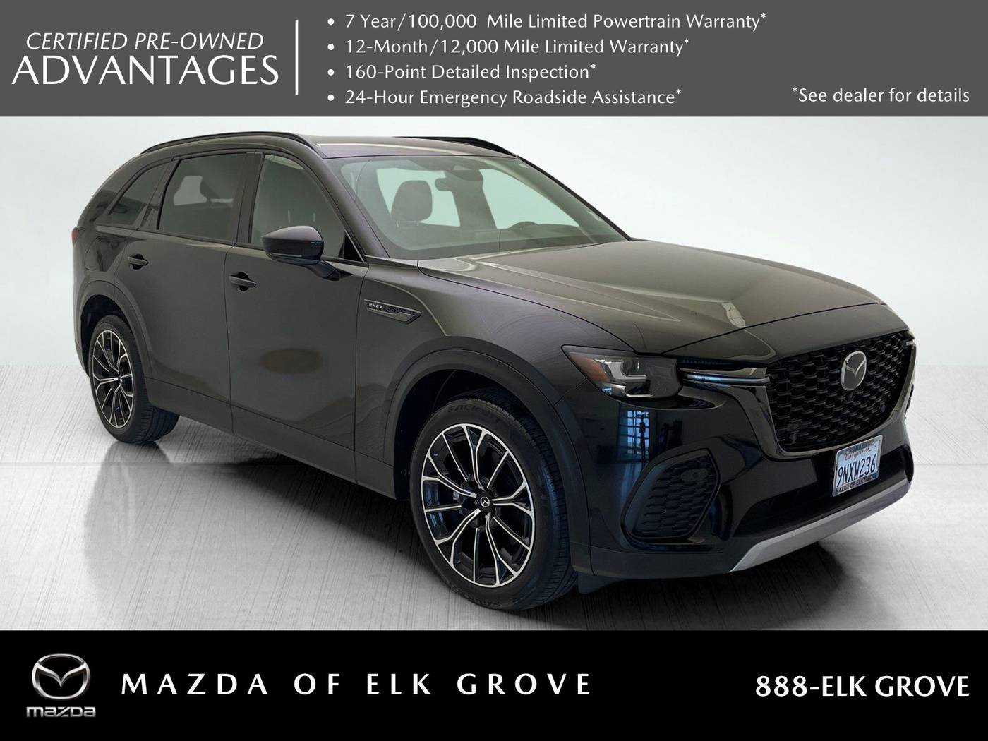 2025 Mazda CX-70 Plug-In Hybrid Premium Plus — SUV — 14,705 mi — Elk Grove, CA