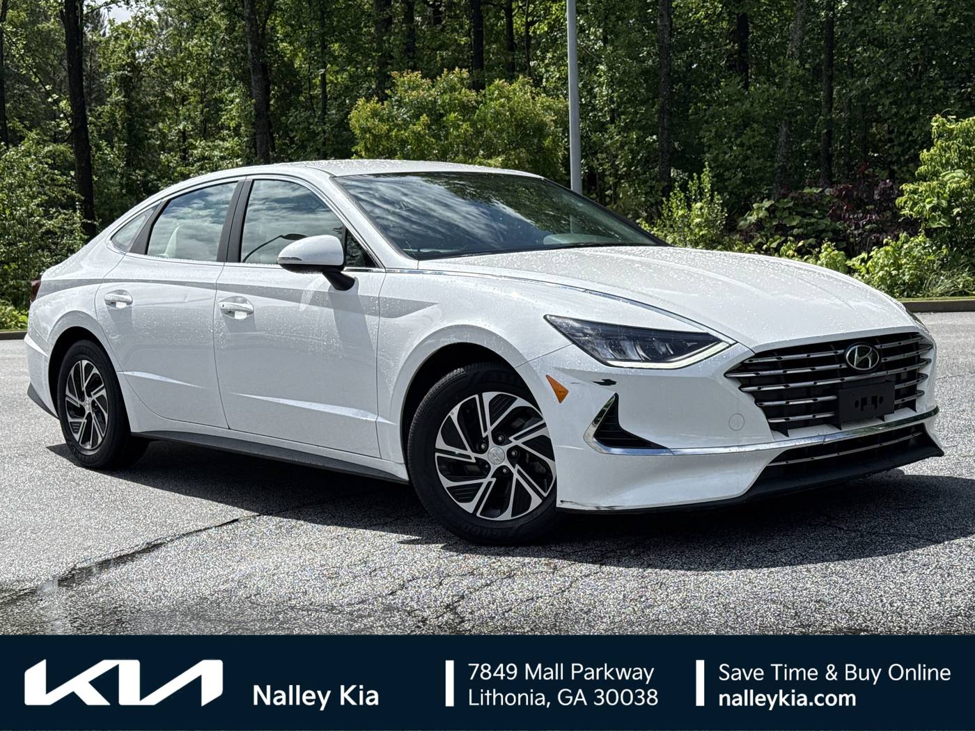 2022 Hyundai Sonata Hybrid Blue — Sedan — 41,924 mi — Lithonia, GA