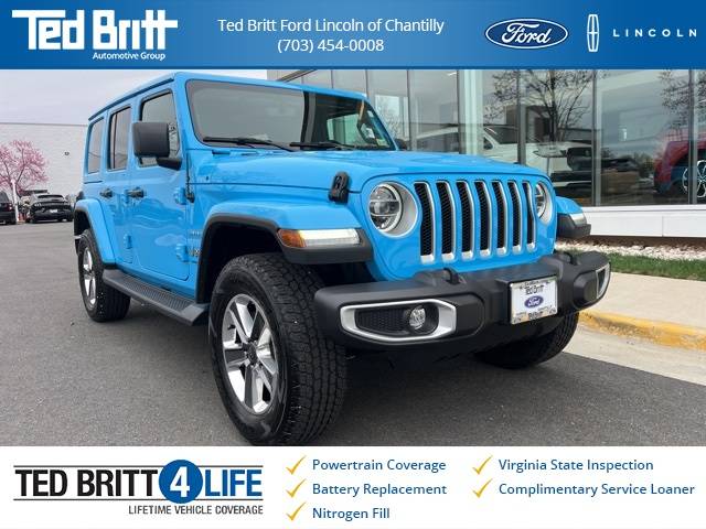 2021 Jeep Wrangler Sahara — SUV — 18,784 mi — Chantilly, VA