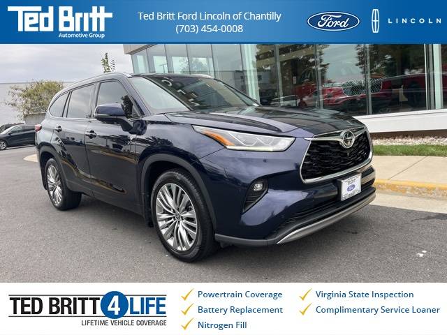 2022 Toyota Highlander Platinum — SUV — 60,579 mi — Chantilly, VA