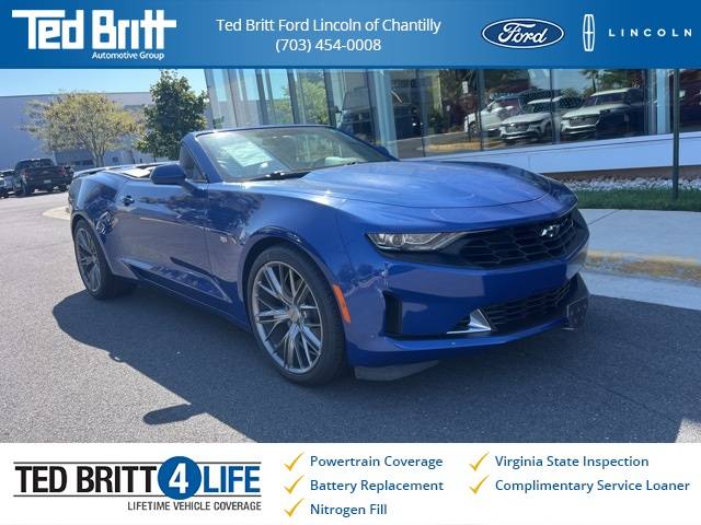 2019 Chevrolet Camaro 2LT — Convertible — 25,044 mi — Chantilly, VA
