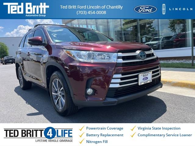 2018 Toyota Highlander Hybrid XLE — SUV — 44,464 mi — Chantilly, VA