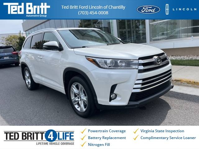 2017 Toyota Highlander Limited — SUV — 82,913 mi — Chantilly, VA