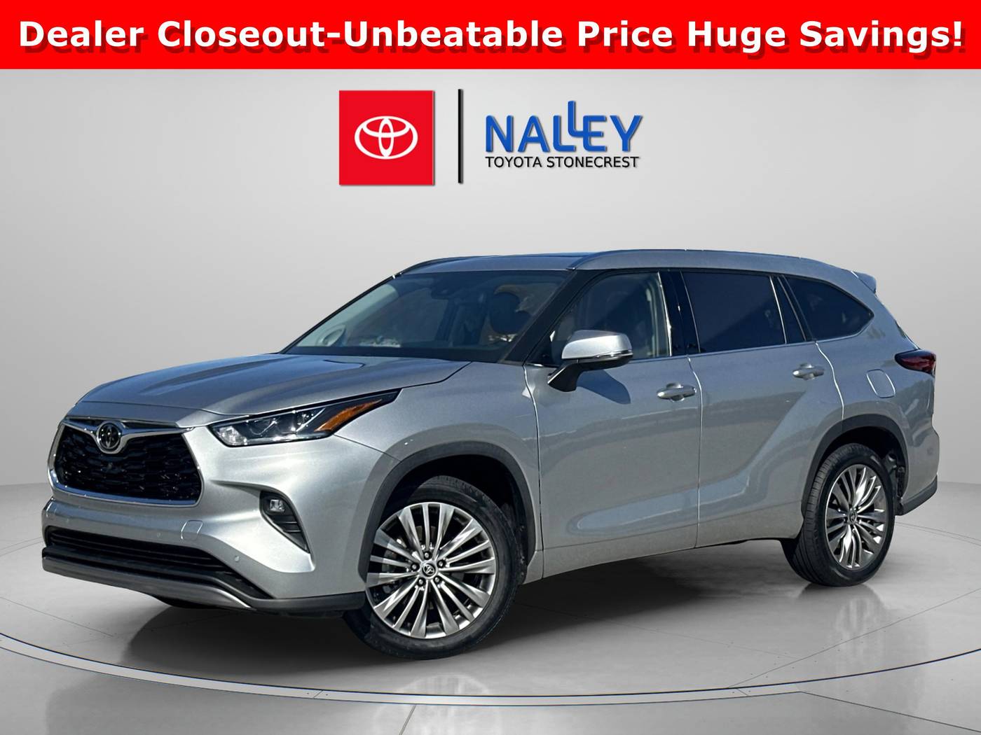 2022 Toyota Highlander Platinum — SUV — 50,412 mi — Lithonia, GA