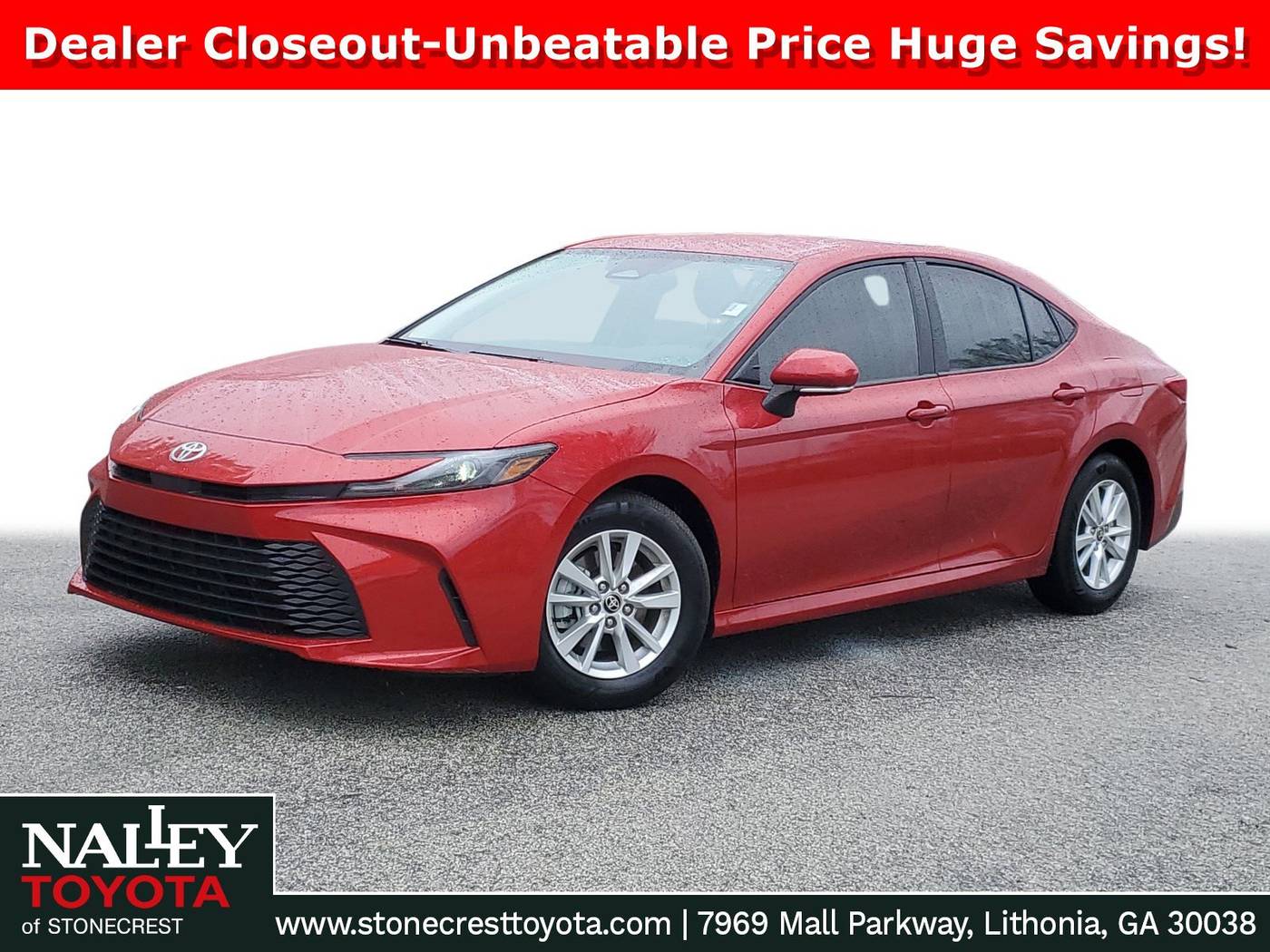 2025 Toyota Camry LE — Sedan — 8,841 mi — Lithonia, GA