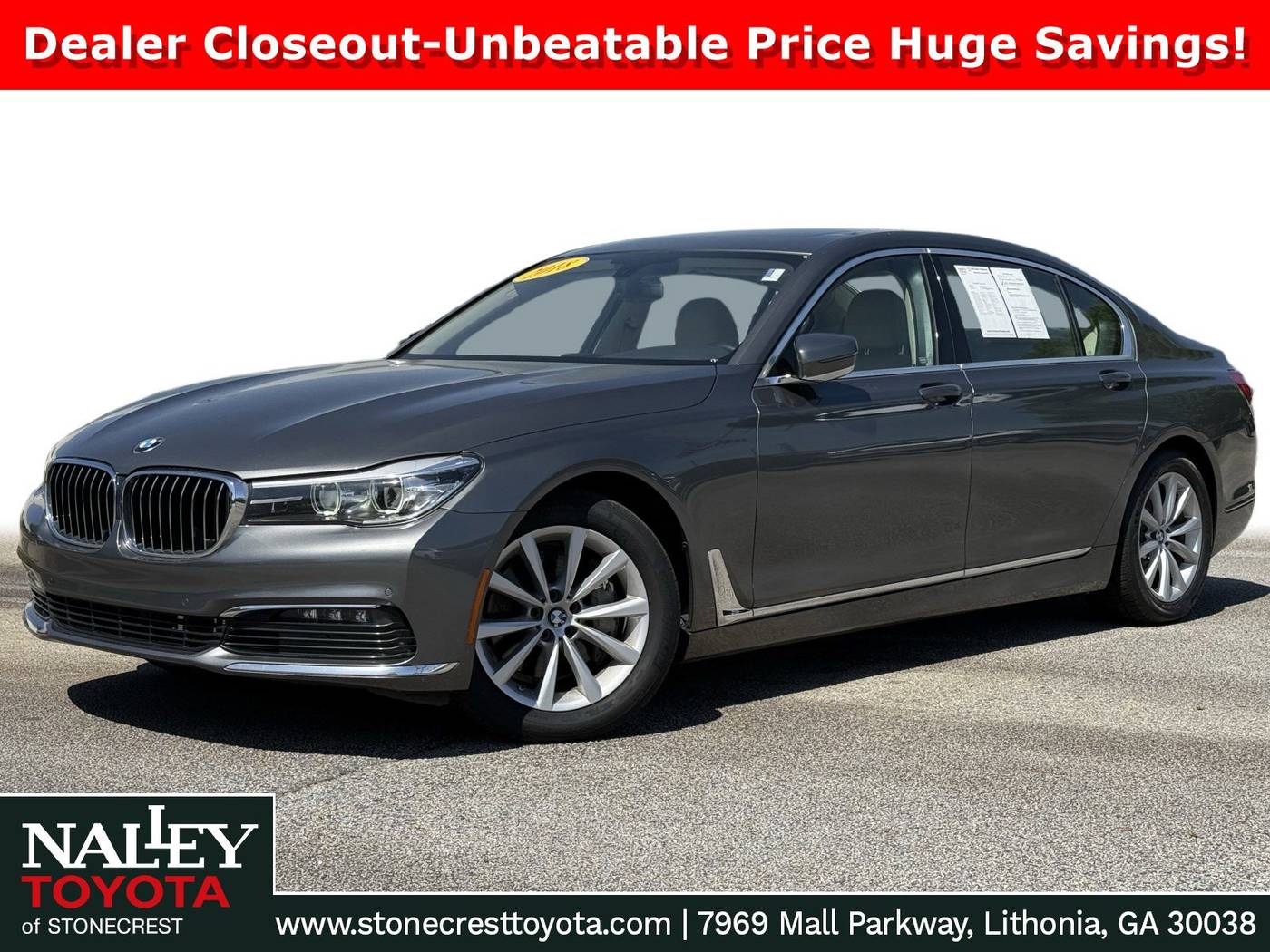 2018 BMW 7 Series 740i — Sedan — 77,527 mi — Lithonia, GA
