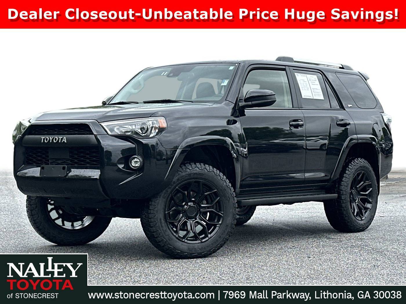 2024 Toyota 4Runner SR5 — SUV — 40,230 mi — Lithonia, GA