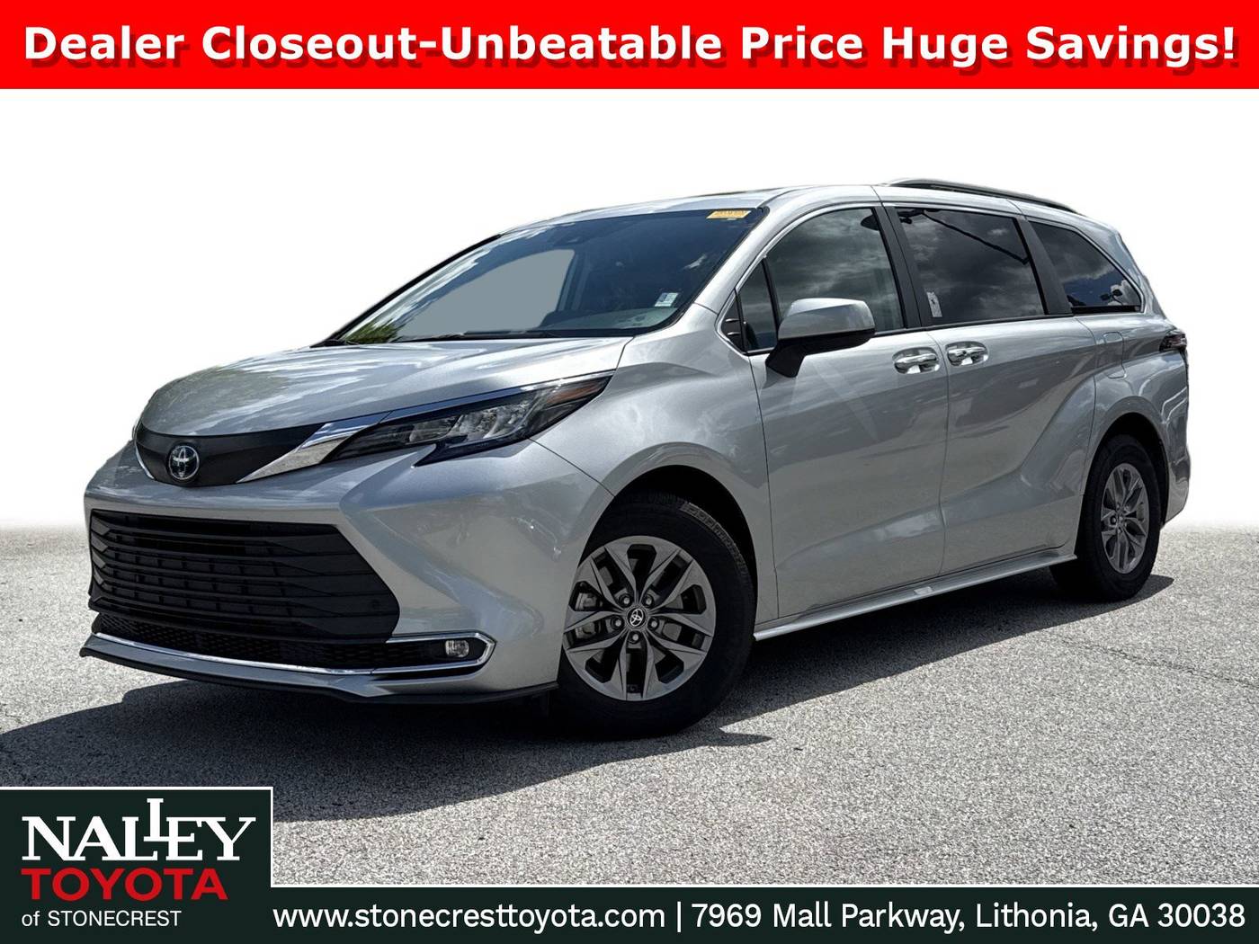 2022 Toyota Sienna XLE — Minivan — 47,893 mi — Lithonia, GA
