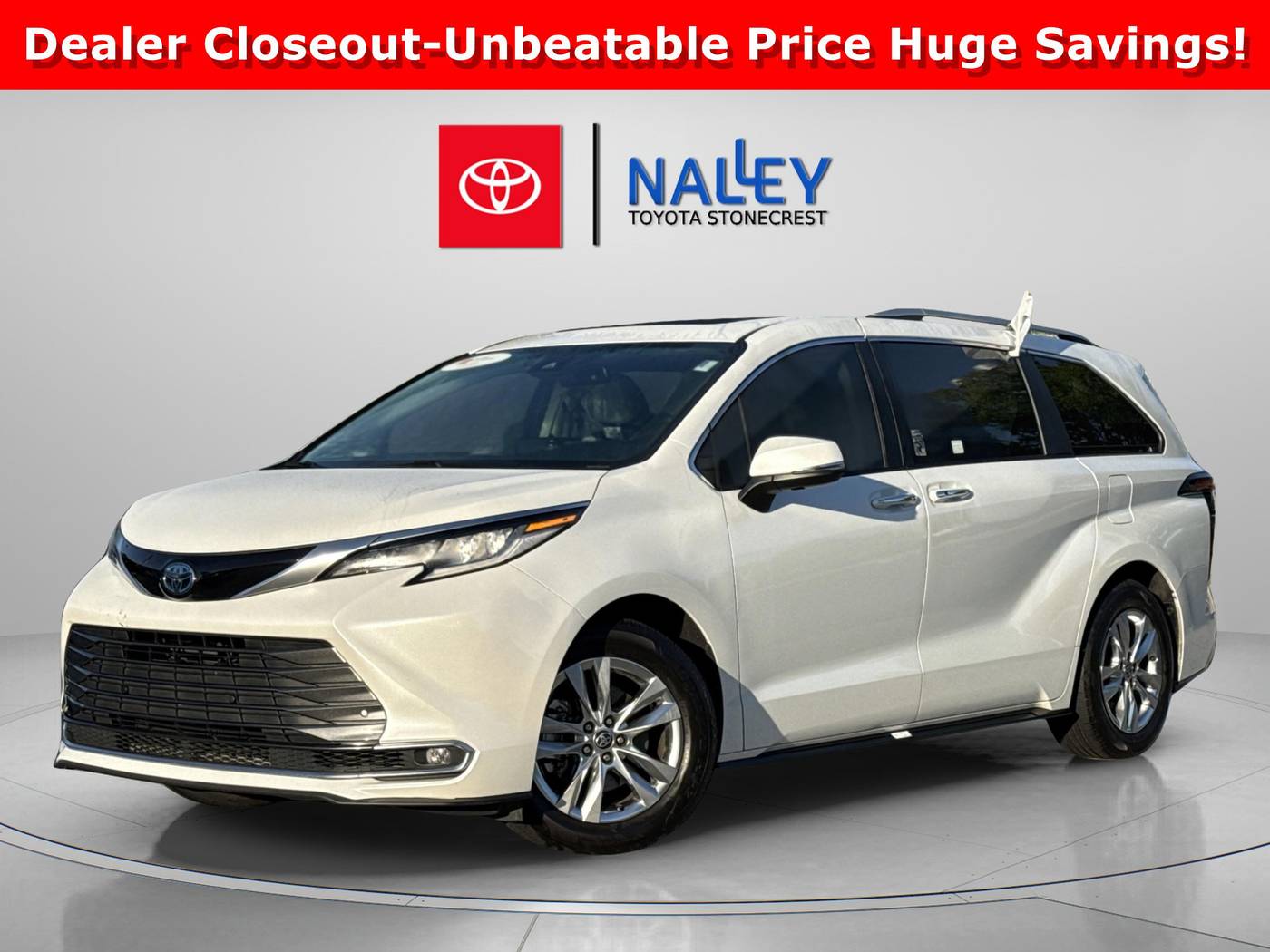 2023 Toyota Sienna Limited — Minivan — 74,892 mi — Lithonia, GA