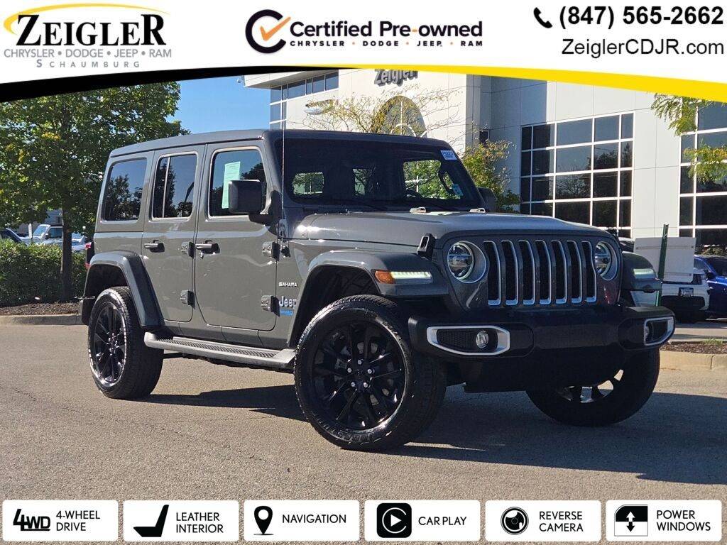 2021 Jeep Wrangler Sahara 4xe — SUV — 34,335 mi — Schaumburg, IL