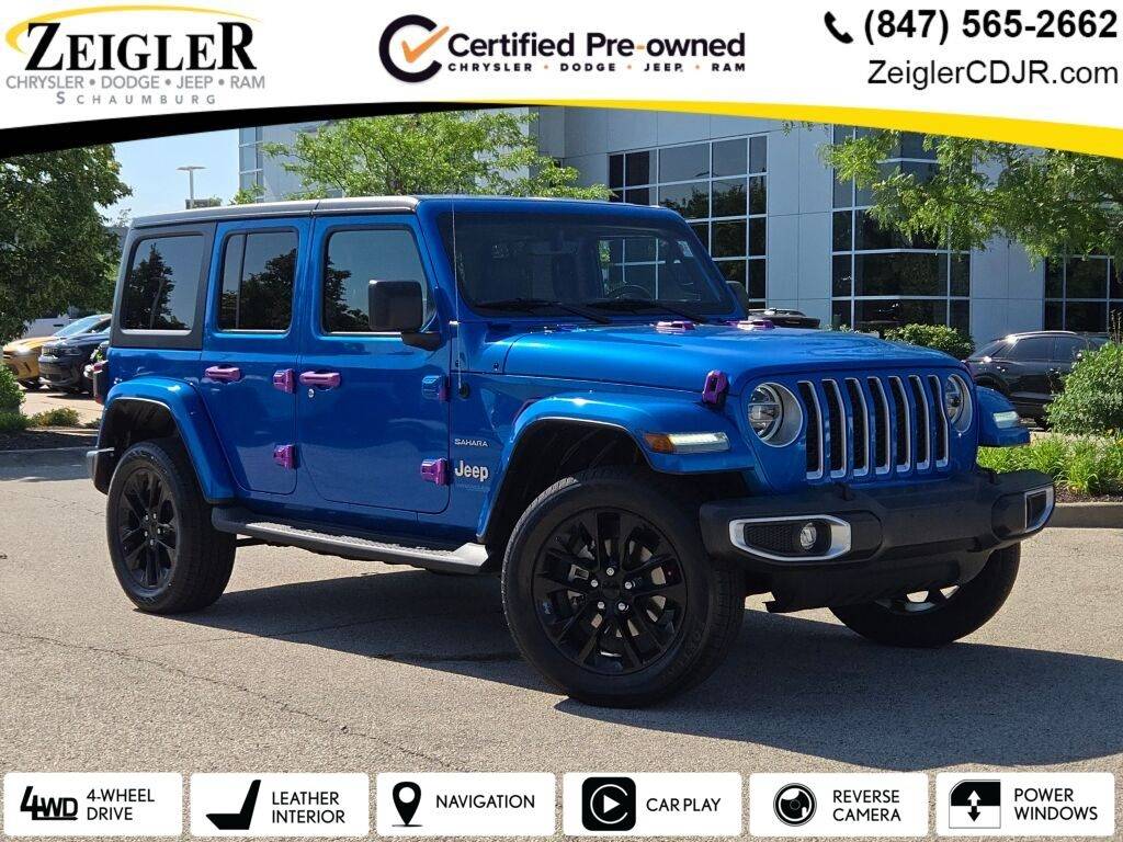 2021 Jeep Wrangler Sahara 4xe — SUV — 47,047 mi — Schaumburg, IL