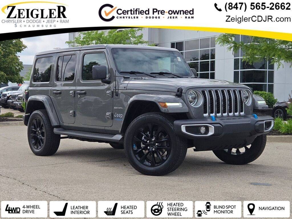 2022 Jeep Wrangler Sahara 4xe — SUV — 53,624 mi — Schaumburg, IL