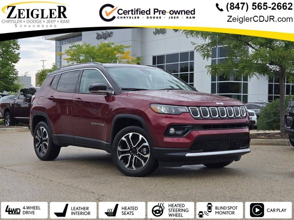 2022 Jeep Compass Limited — SUV — 10,493 mi — Schaumburg, IL