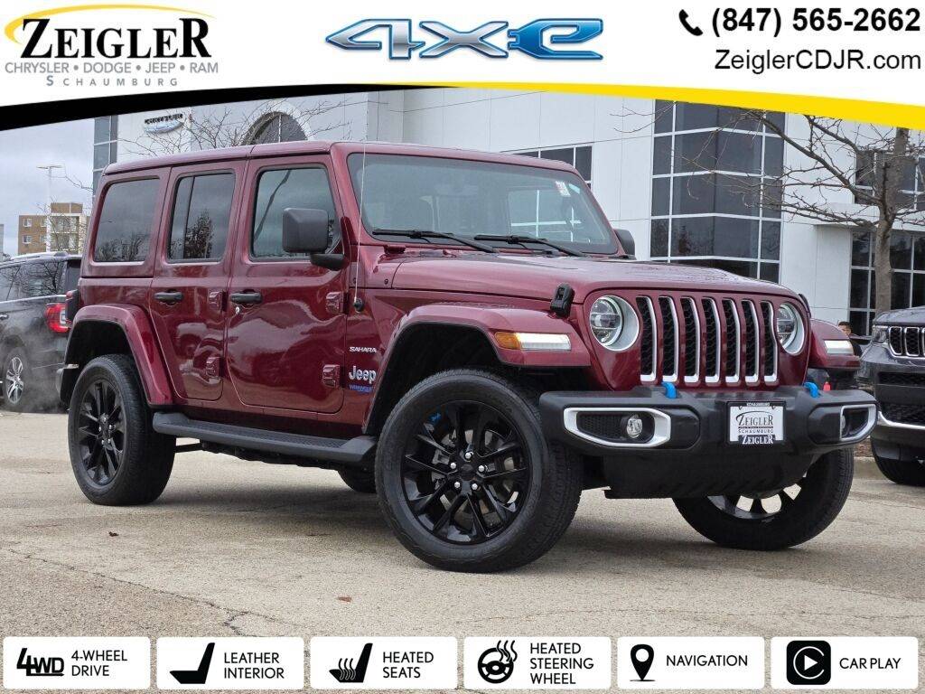 2022 Jeep Wrangler Sahara 4xe — SUV — 27,414 mi — Schaumburg, IL