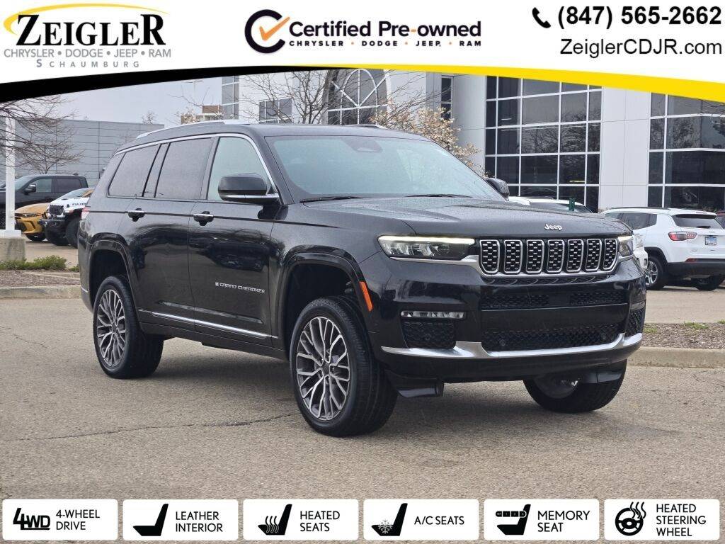 2021 Jeep Grand Cherokee Summit Reserve — SUV — 9,707 mi — Schaumburg, IL