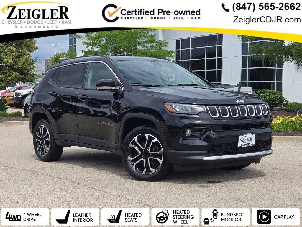 2022 Jeep Compass Limited — SUV — 45,340 mi — Schaumburg, IL
