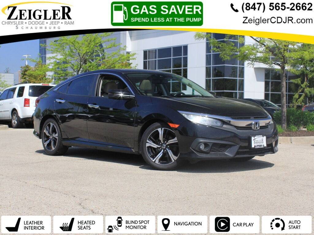 2016 Honda Civic Touring — Sedan — 104,725 mi — Schaumburg, IL