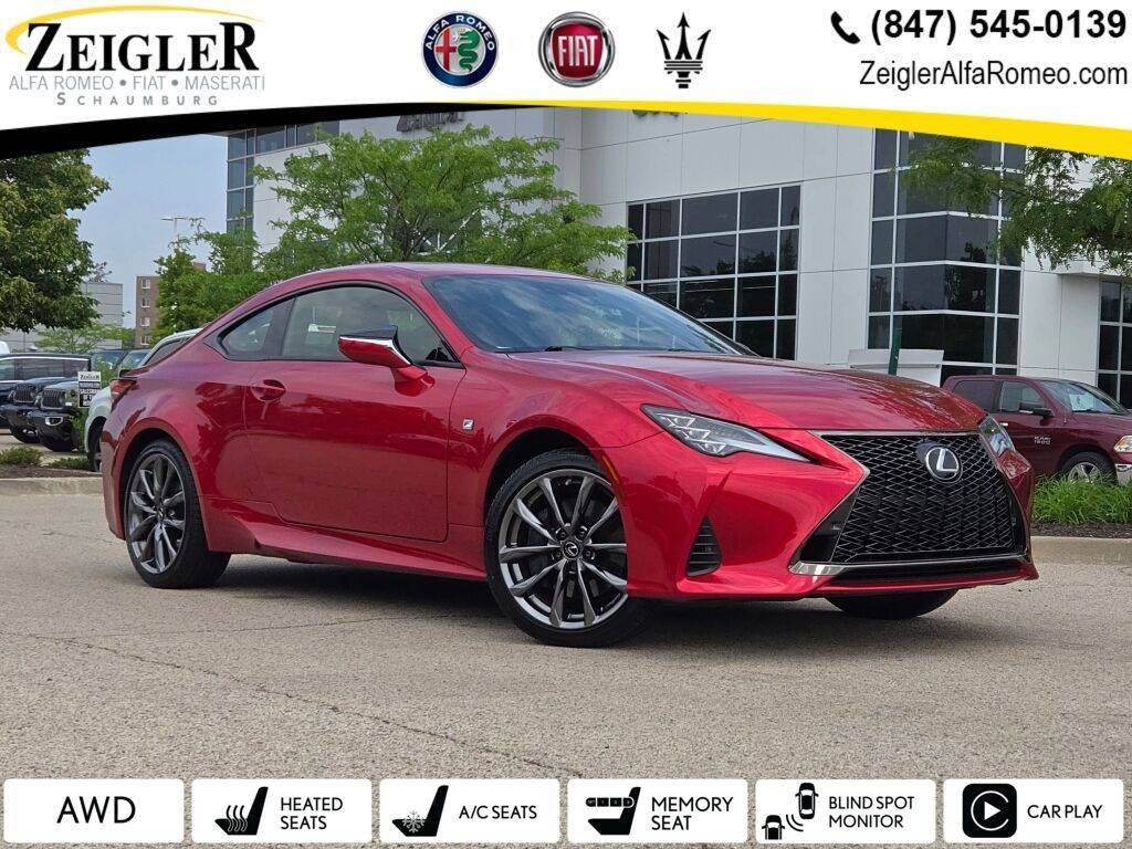 2022 Lexus RC RC 350 F SPORT — Coupe — 17,399 mi — Schaumburg, IL