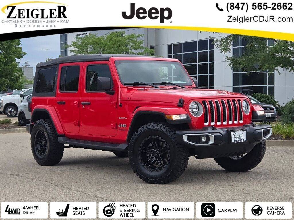 2022 Jeep Wrangler Sahara — SUV — 70,870 mi — Schaumburg, IL