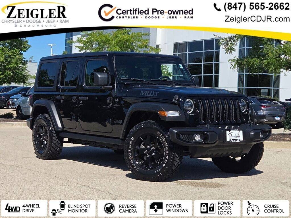 2021 Jeep Wrangler Willys — SUV — 24,769 mi — Schaumburg, IL