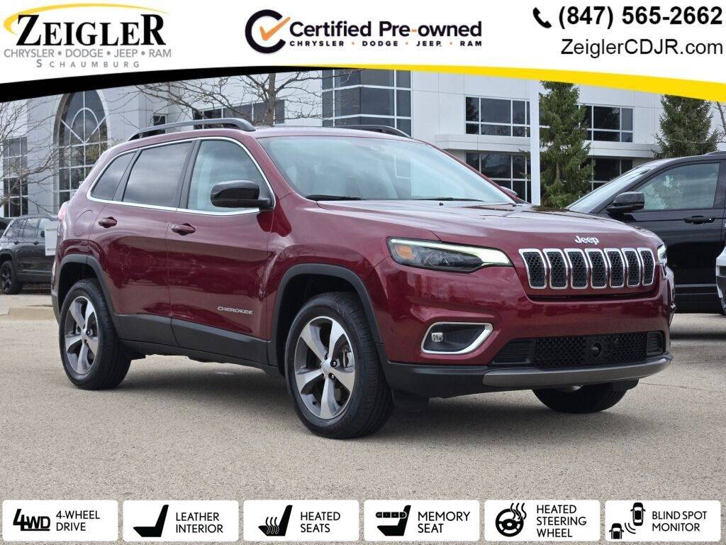 2022 Jeep Cherokee Limited — SUV — 39,156 mi — Schaumburg, IL