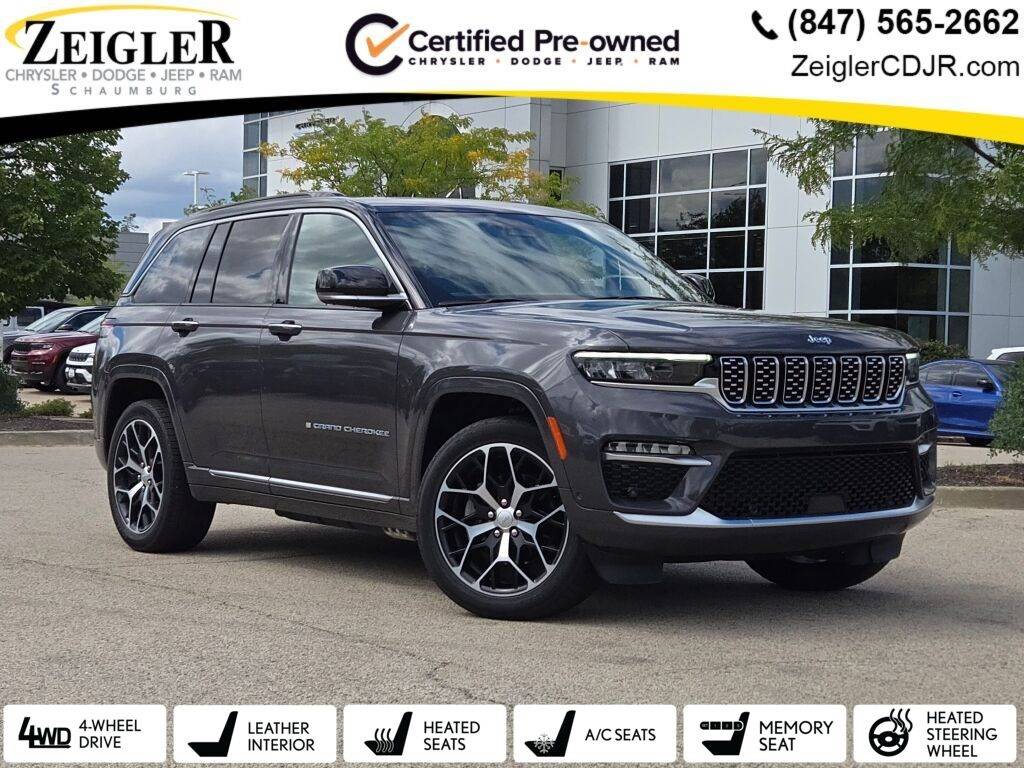 2024 Jeep Grand Cherokee Summit Reserve 4xe — SUV — 23,400 mi — Schaumburg, IL