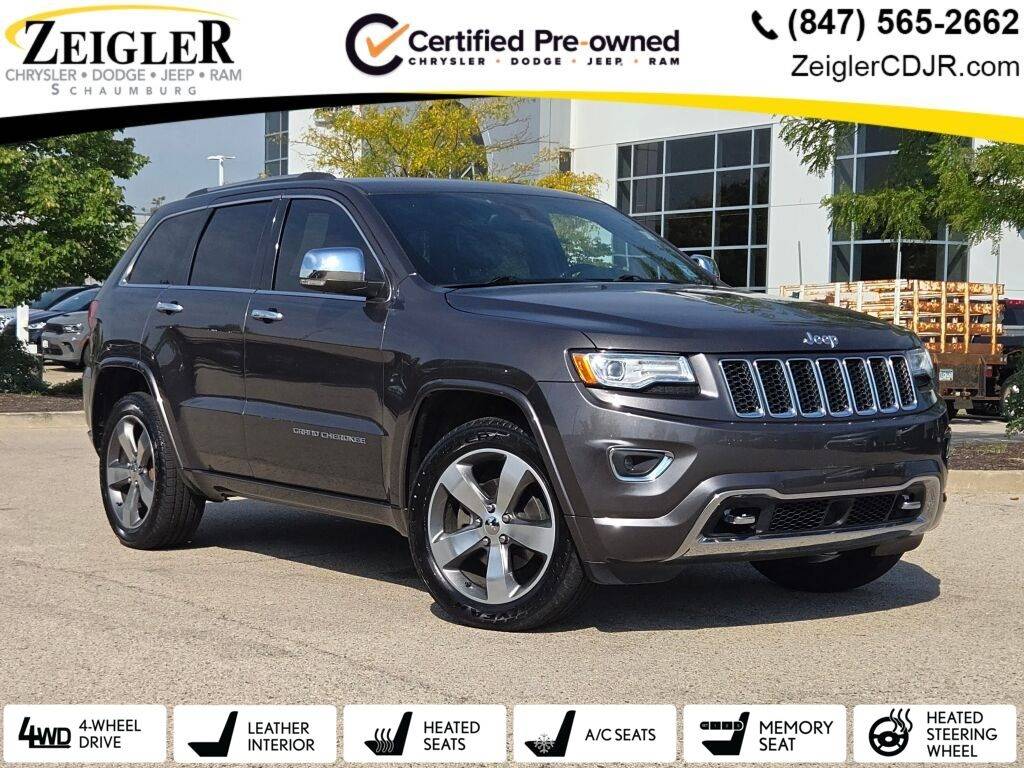 2015 Jeep Grand Cherokee Overland — SUV — 53,938 mi — Schaumburg, IL