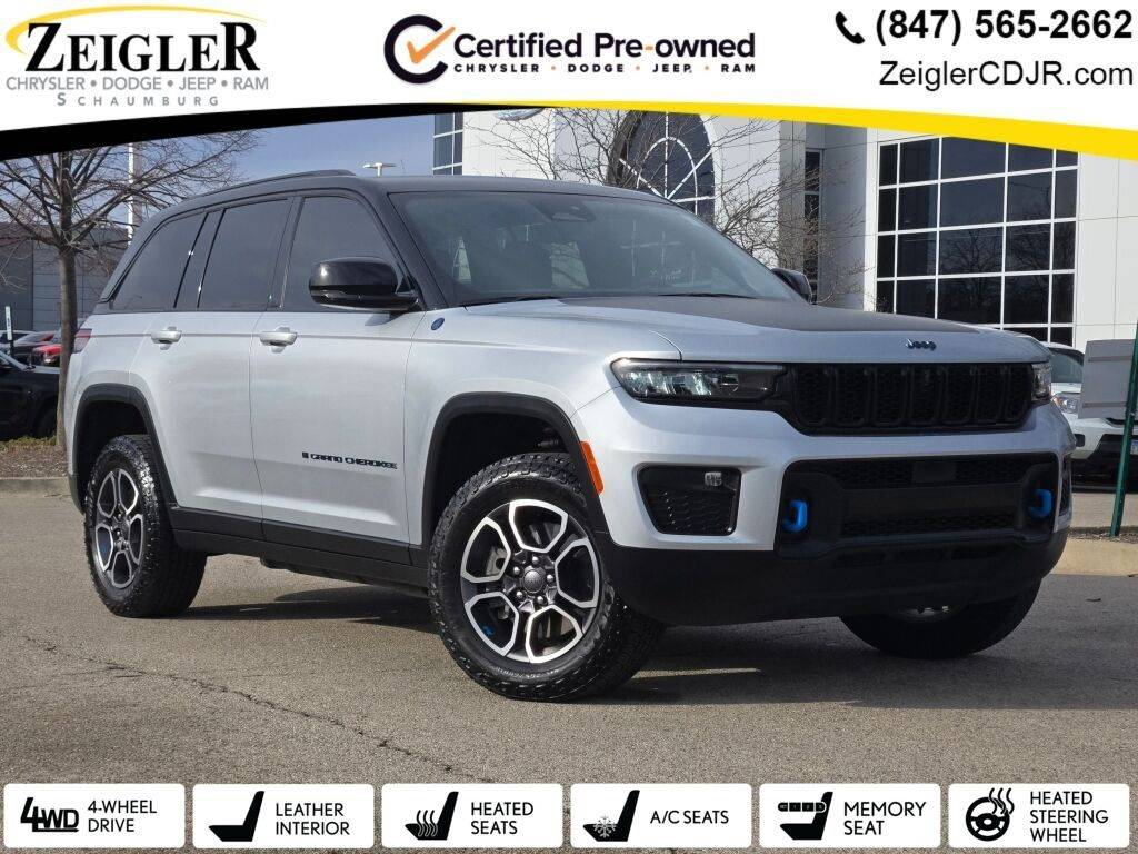 2022 Jeep Grand Cherokee Trailhawk 4xe — SUV — 24,776 mi — Schaumburg, IL