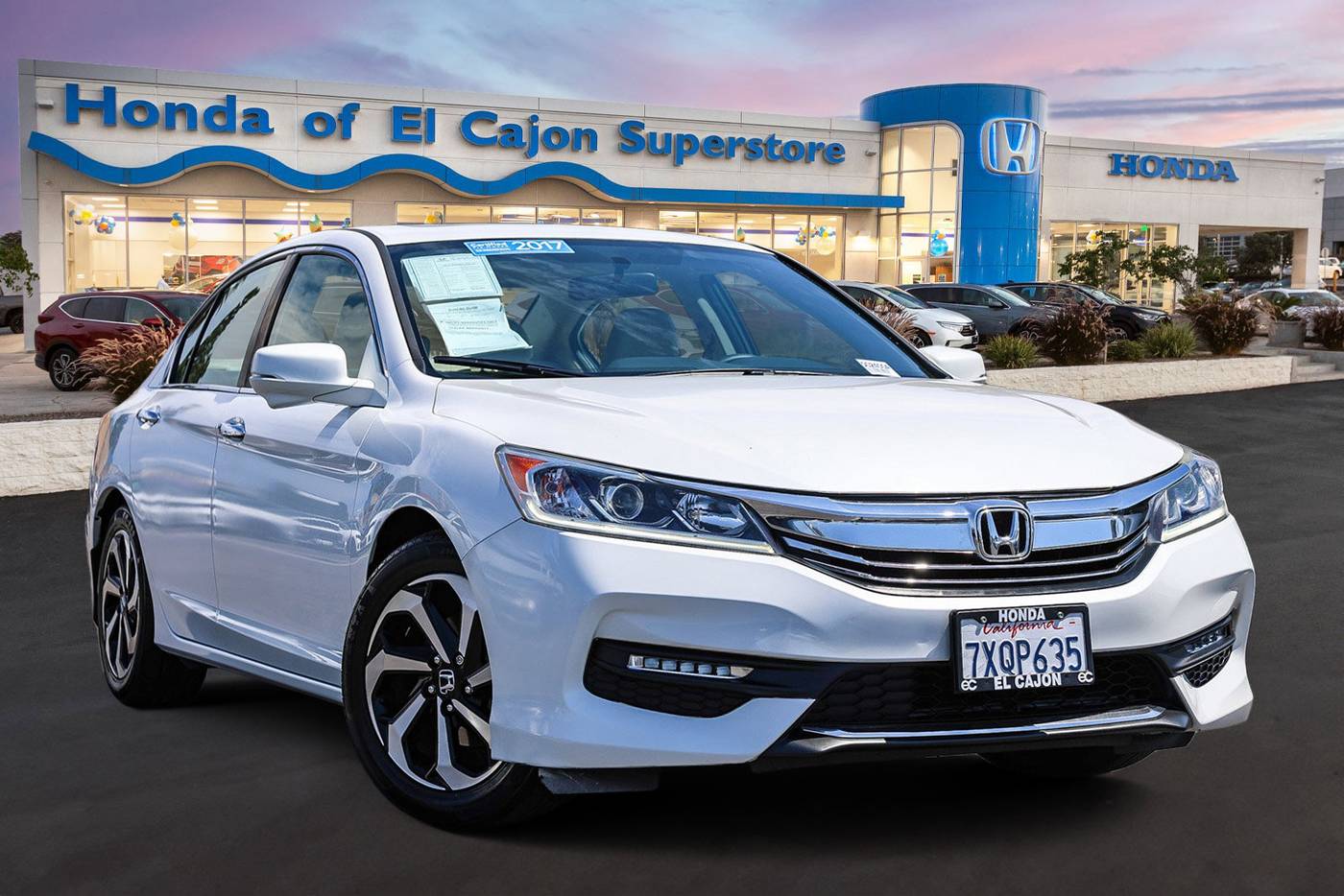 2017 Honda Accord EX — Sedan — 74,587 mi — El Cajon, CA