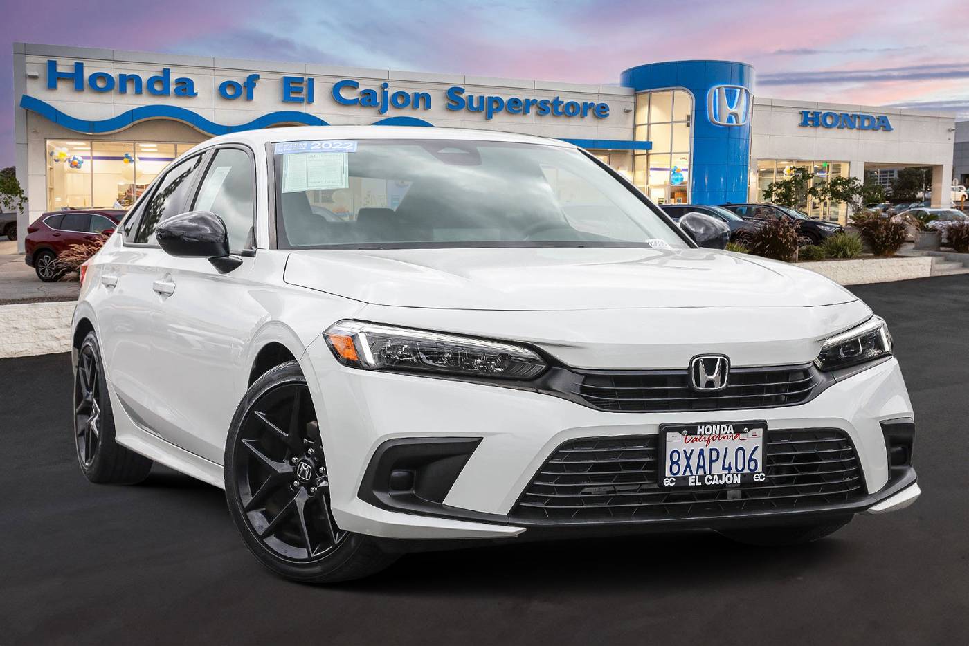 2022 Honda Civic Sport — Sedan — 25,731 mi — El Cajon, CA