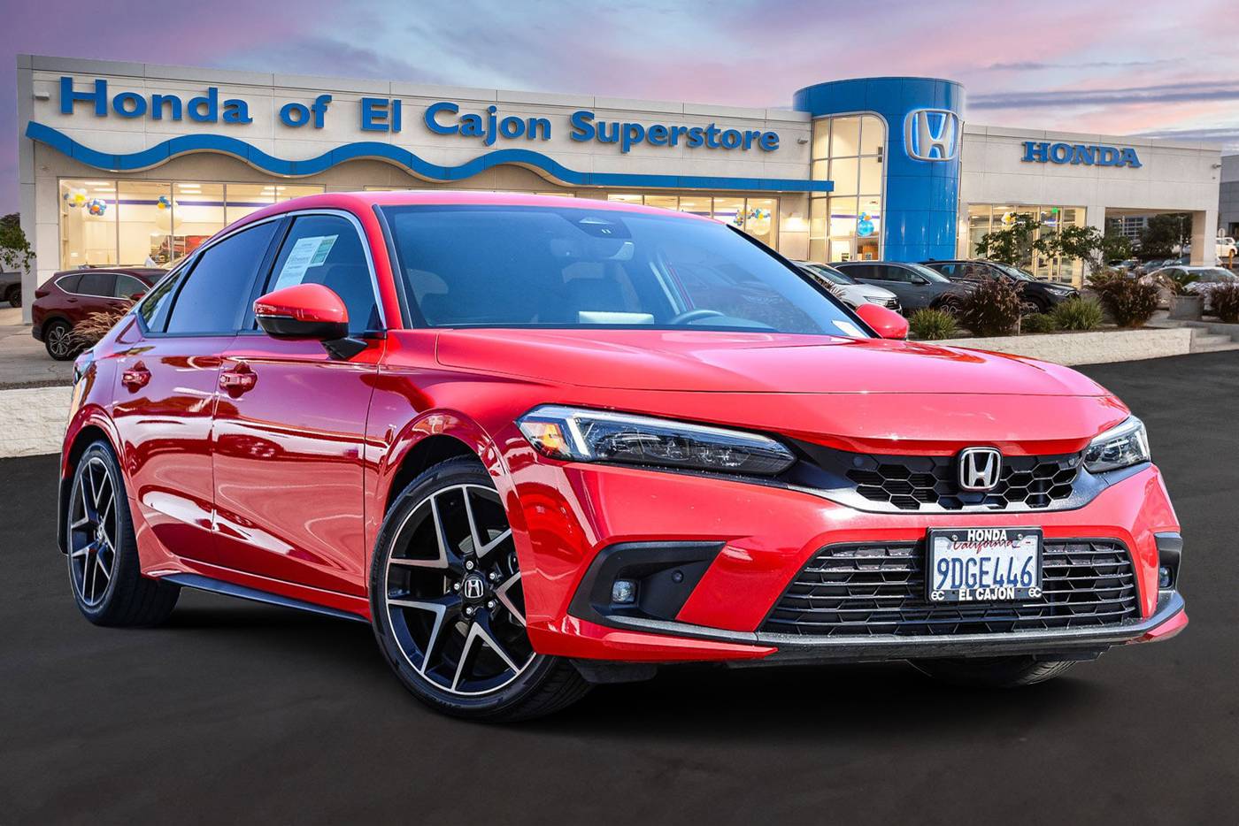2022 Honda Civic Sport Touring — Hatchback — 70,406 mi — El Cajon, CA