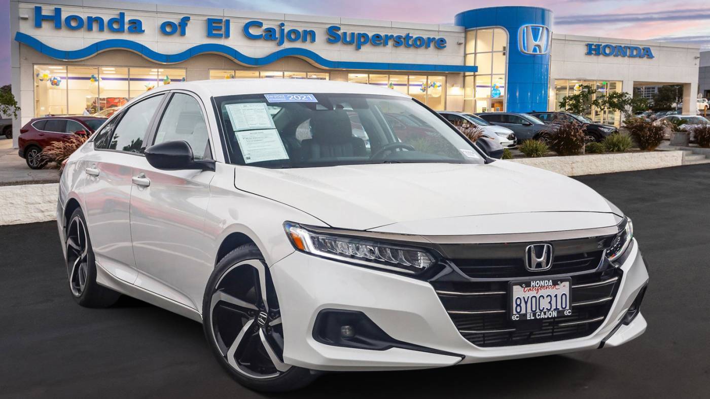 2021 Honda Accord Sport SE — Sedan — 48,864 mi — El Cajon, CA