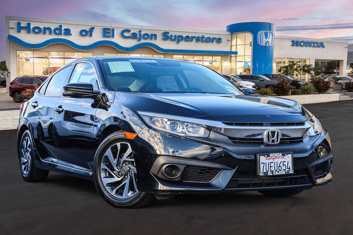 2016 Honda Civic EX — Sedan — 58,812 mi — El Cajon, CA