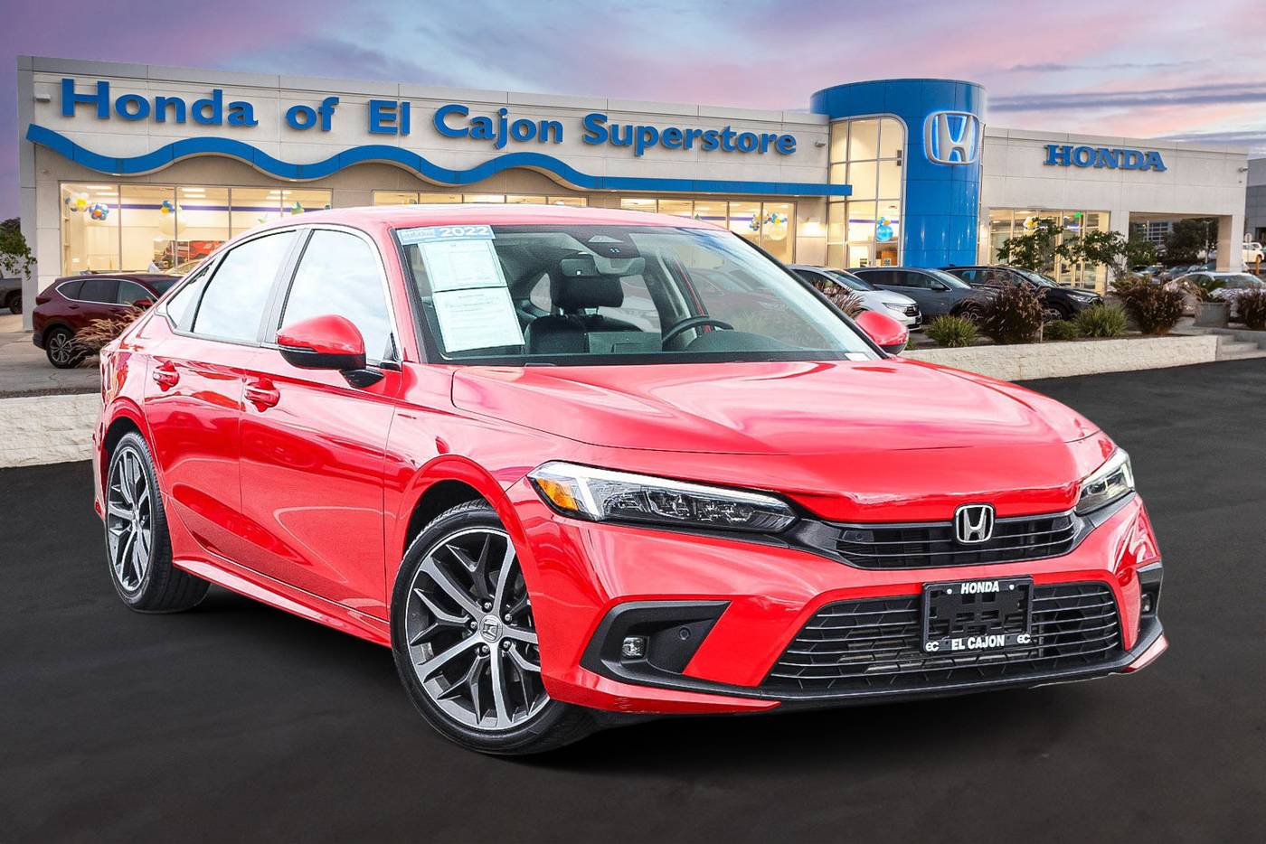 2022 Honda Civic Touring — Sedan — 28,777 mi — El Cajon, CA