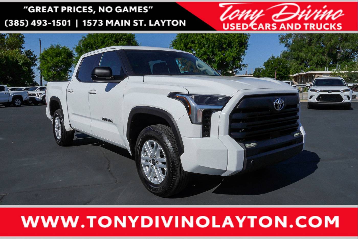 2023 Toyota Tundra SR5 — Pickup Truck — 22,730 mi — Riverdale, UT