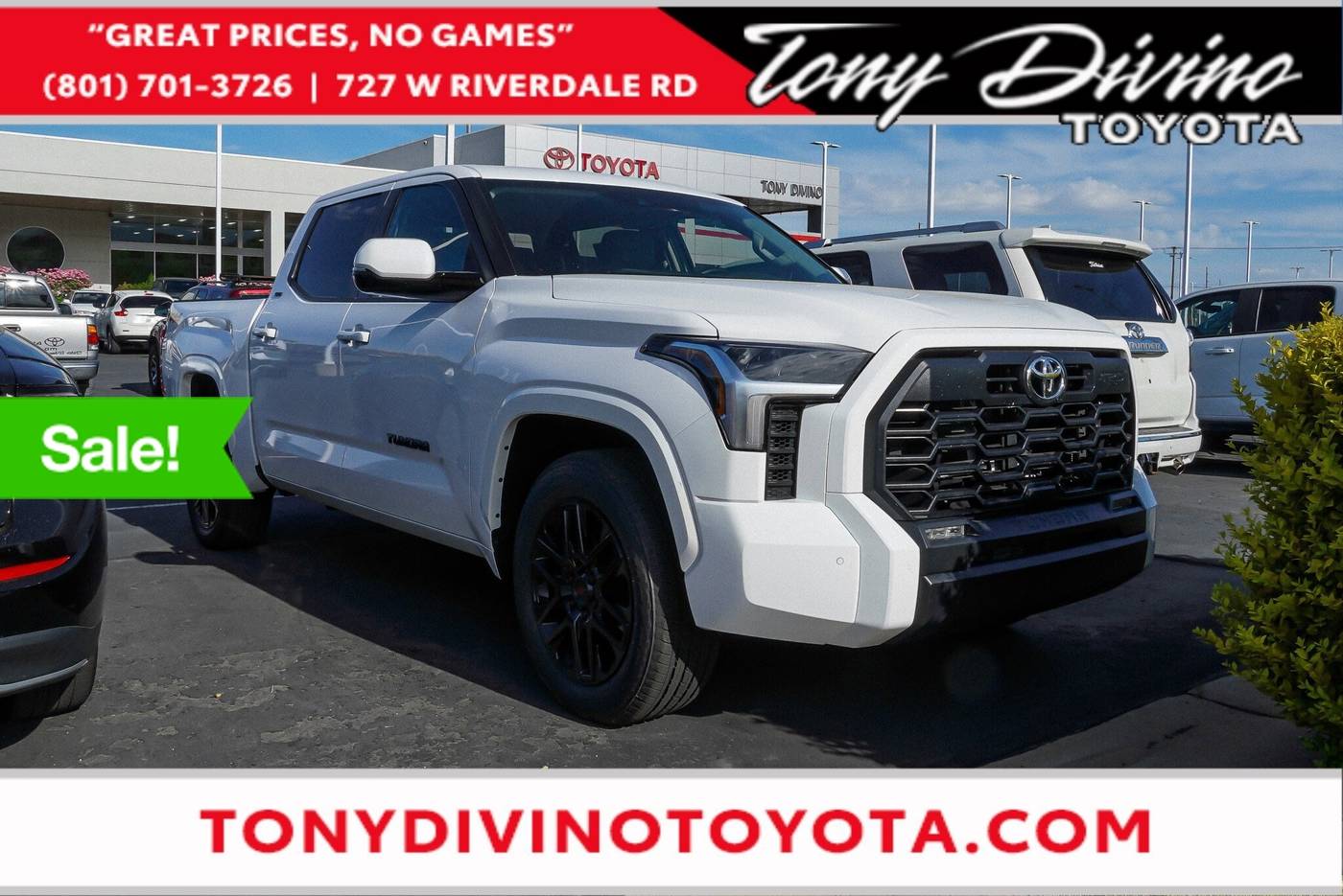 2024 Toyota Tundra SR5 — Pickup Truck — 5,375 mi — Riverdale, UT
