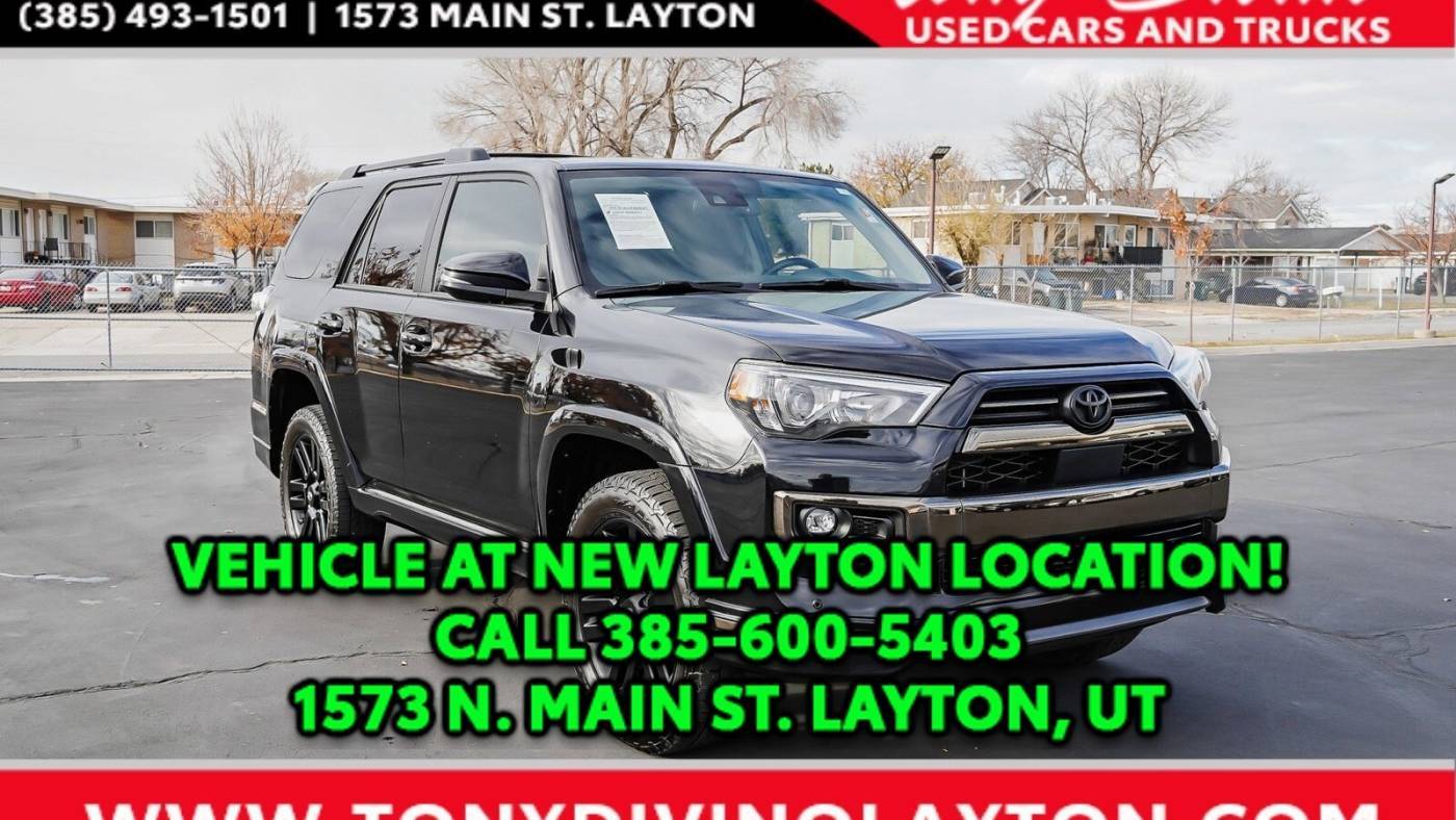 2021 Toyota 4Runner Nightshade — SUV — 76,539 mi — Riverdale, UT