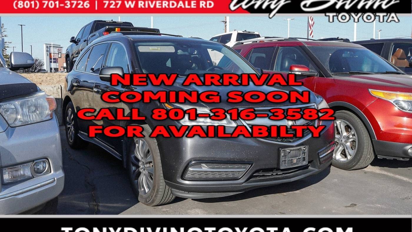 2014 Acura MDX Technology Package — SUV — 161,057 mi — Riverdale, UT