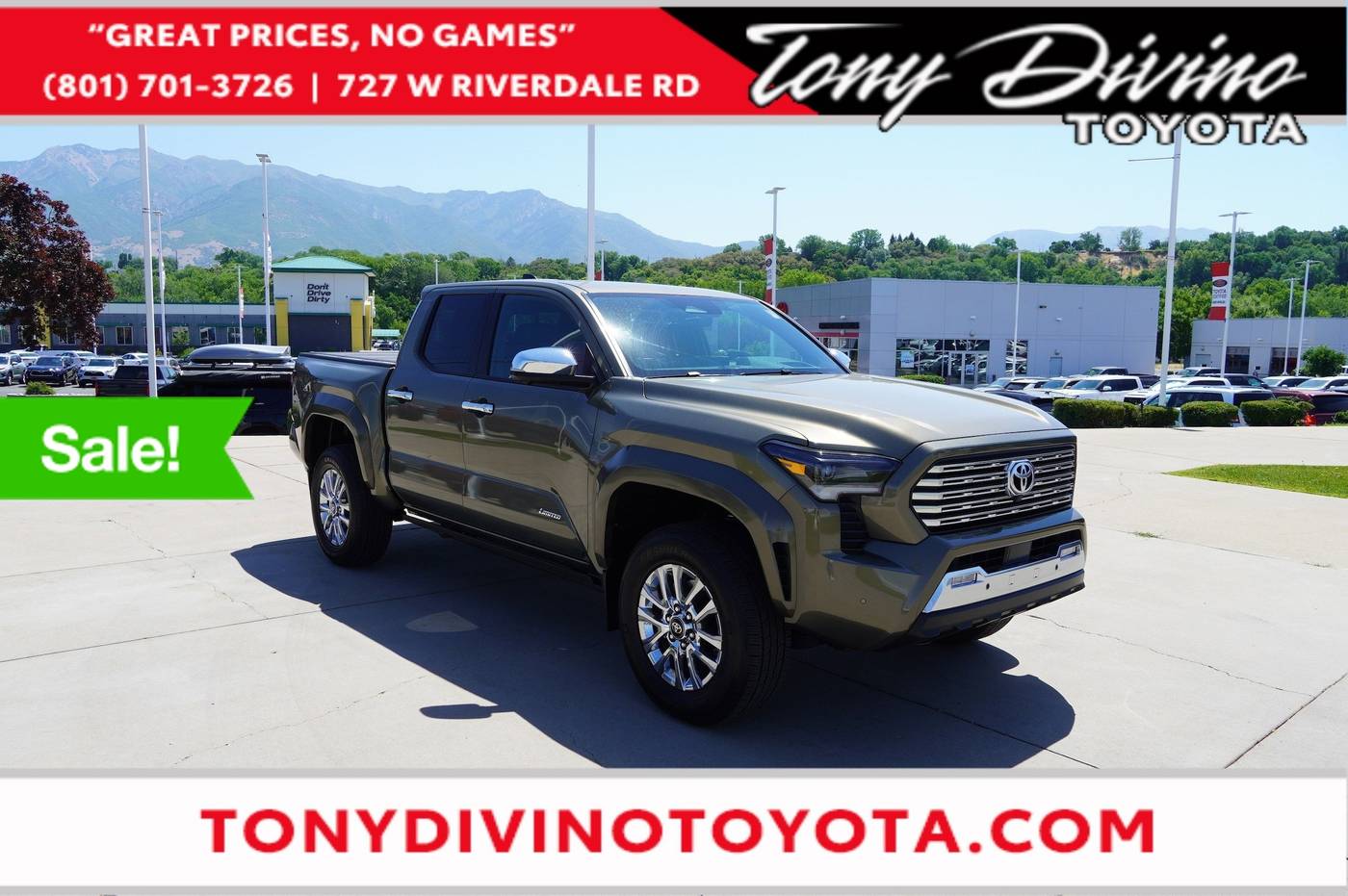 2024 Toyota Tacoma Limited — Pickup Truck — 3,923 mi — Riverdale, UT