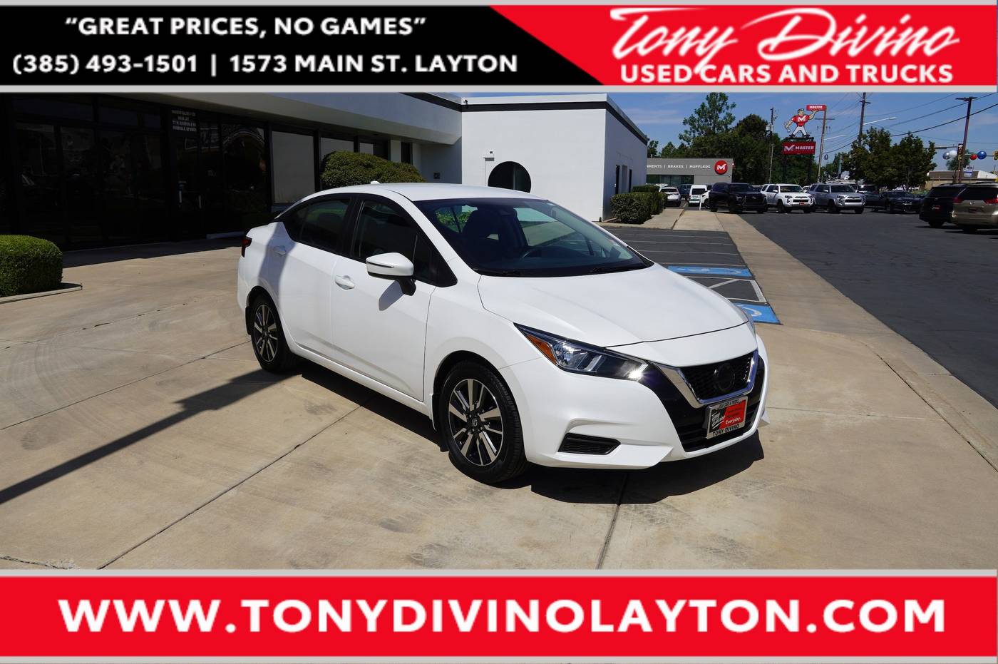 2020 Nissan Versa SV — Sedan — 43,144 mi — Riverdale, UT