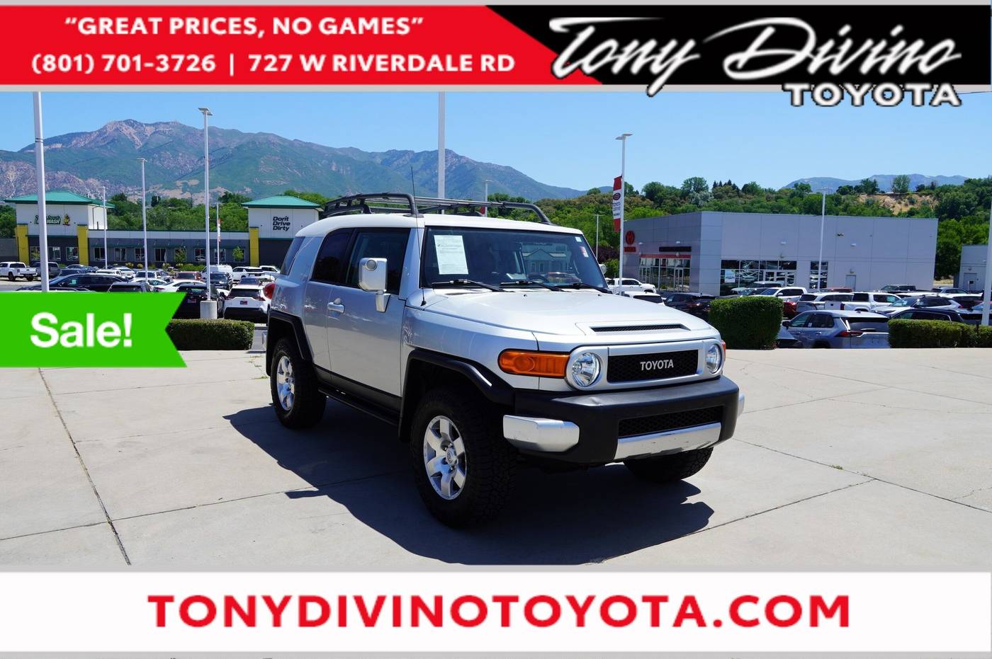2007 Toyota FJ Cruiser Base — SUV — 207,143 mi — Riverdale, UT