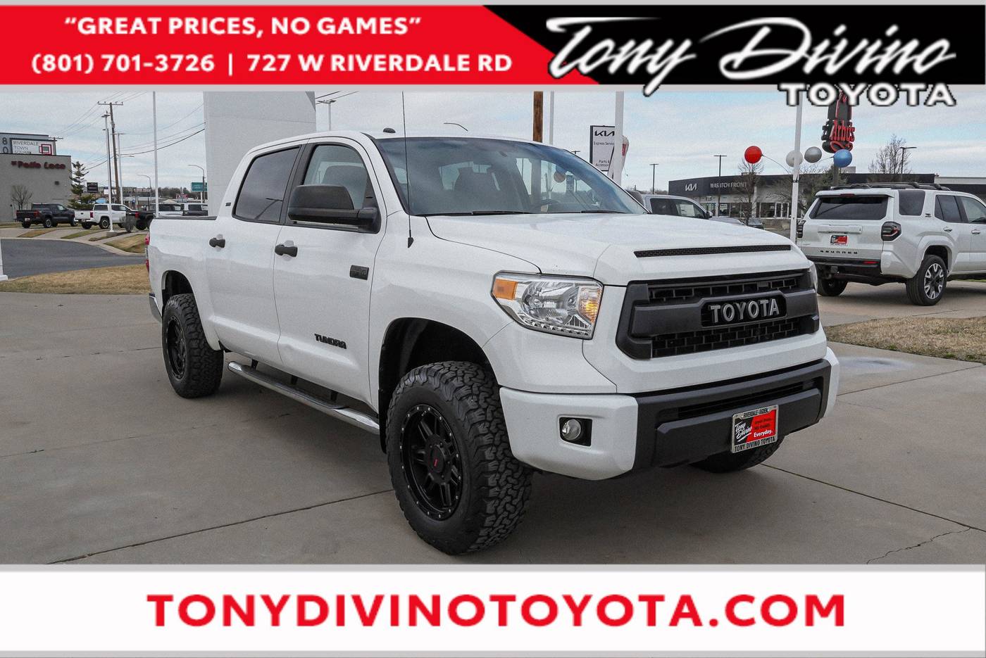 2017 Toyota Tundra SR5 — Pickup Truck — 127,343 mi — Riverdale, UT
