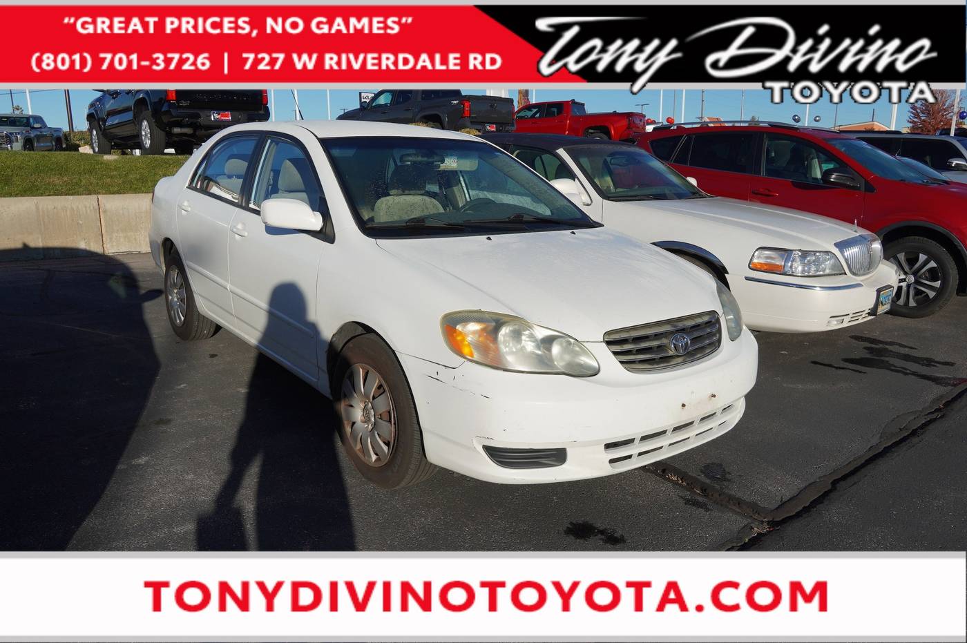 2004 Toyota Corolla CE — Sedan — 170,592 mi — Riverdale, UT